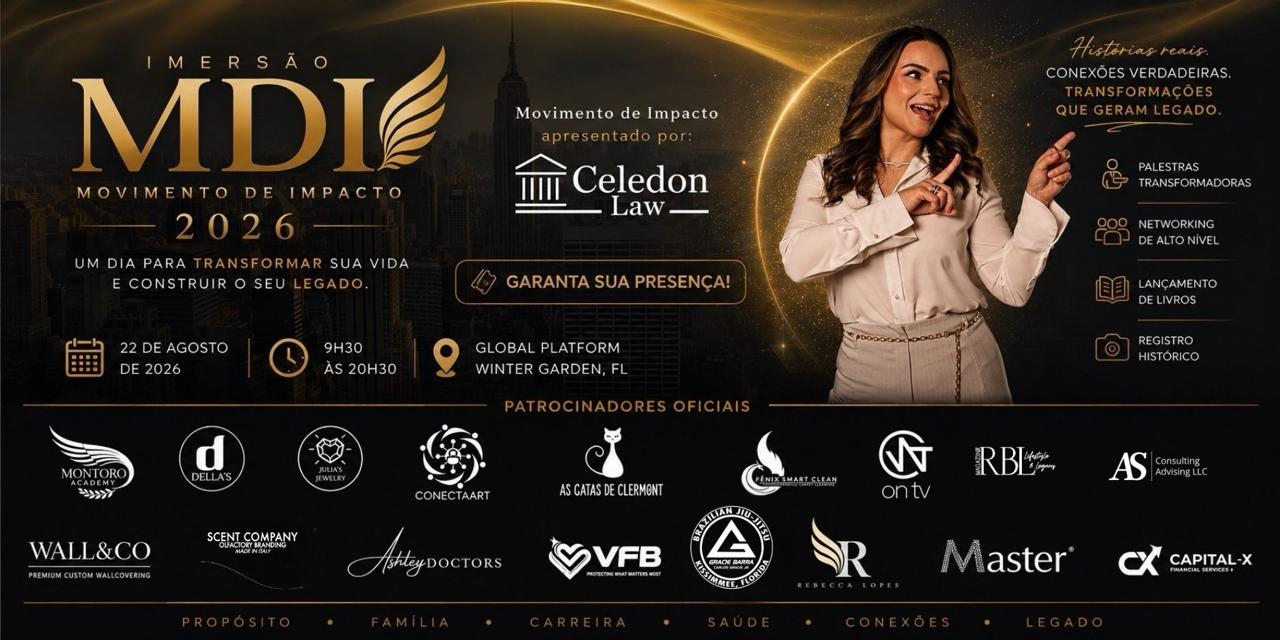 Imersão MDI 2026 — 22 de Agosto | Winter Garden, FL