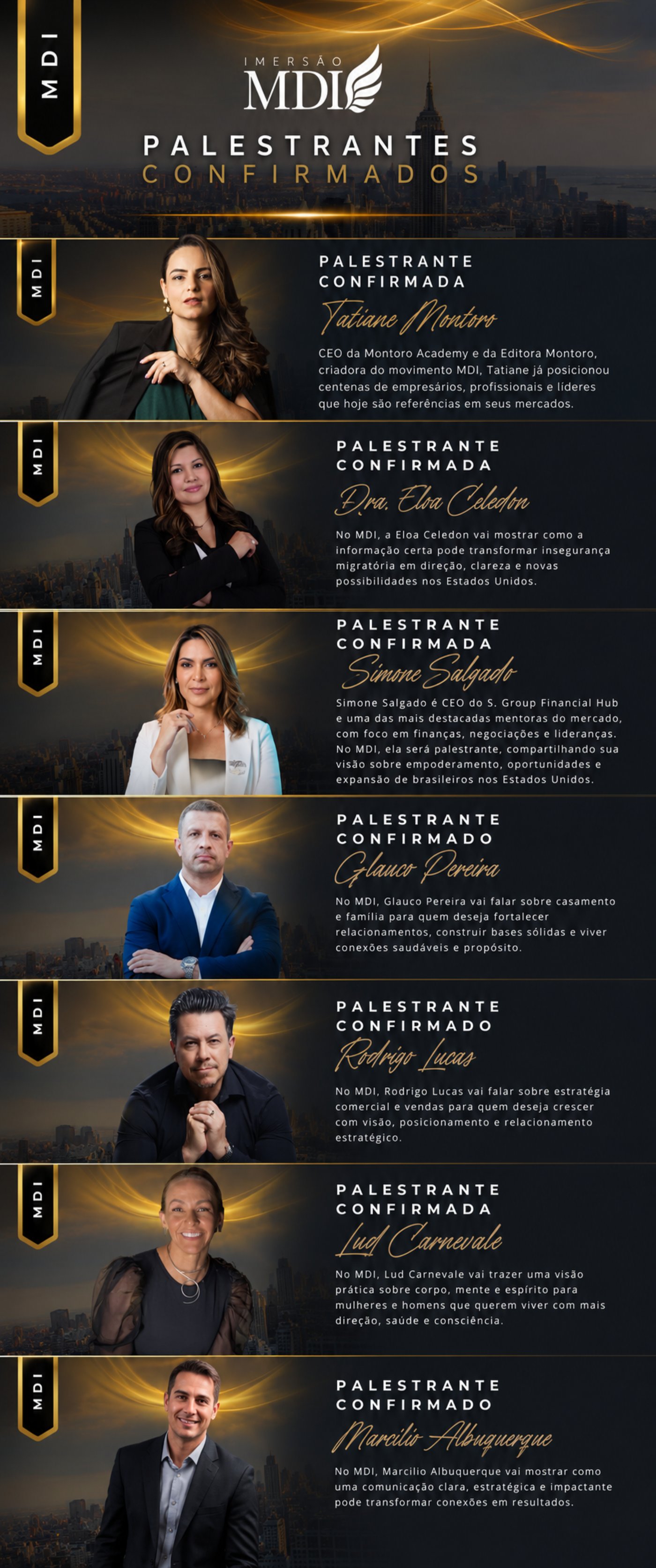 Palestrantes Confirmados